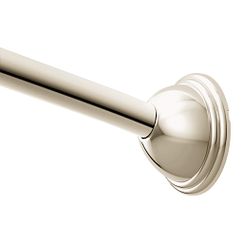Moen CSR2160 - adjustable curved shower rod - Polished Nickel