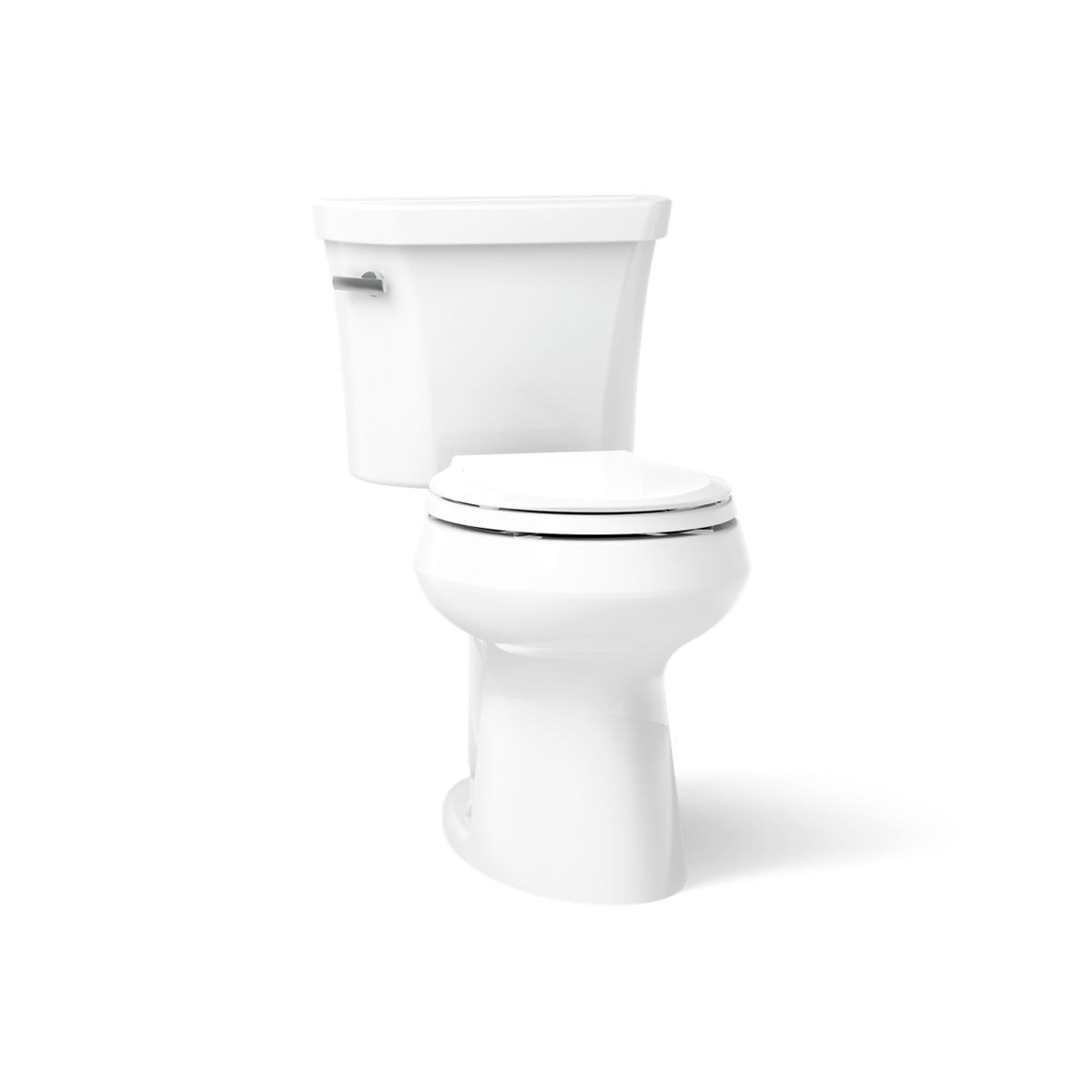 Highline Two-piece round-front toilet, 1.28 gpf