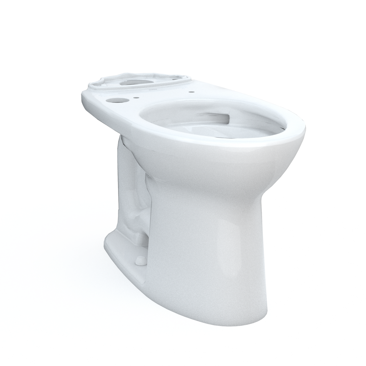 TOTO Drake Elongated TORNADO FLUSH Toilet Bowl, WASHLET+ Ready, Cotton White - C776CEGT40#01