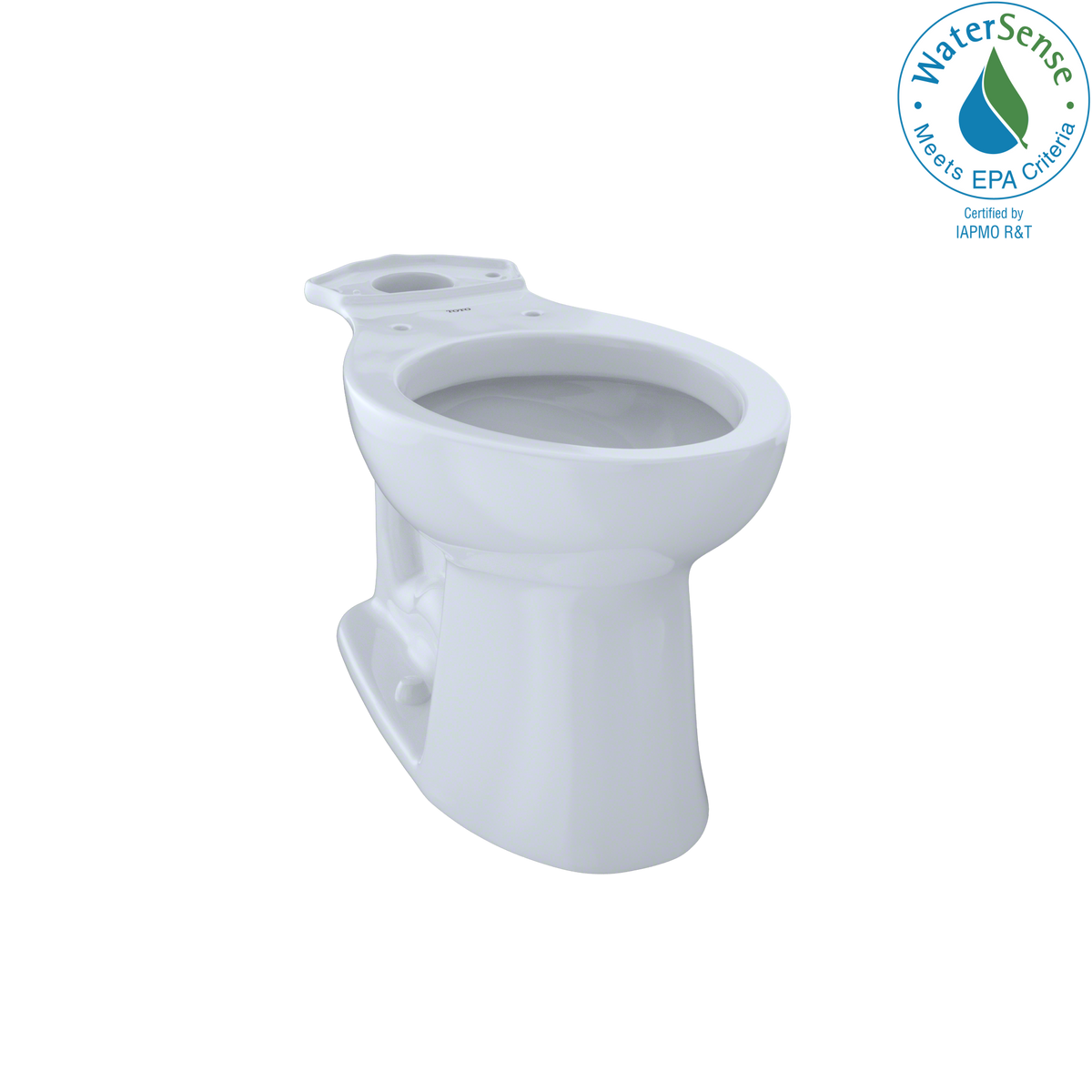 TOTO Entrada Universal Height Elongated Toilet Bowl, Cotton White - C244EF#01
