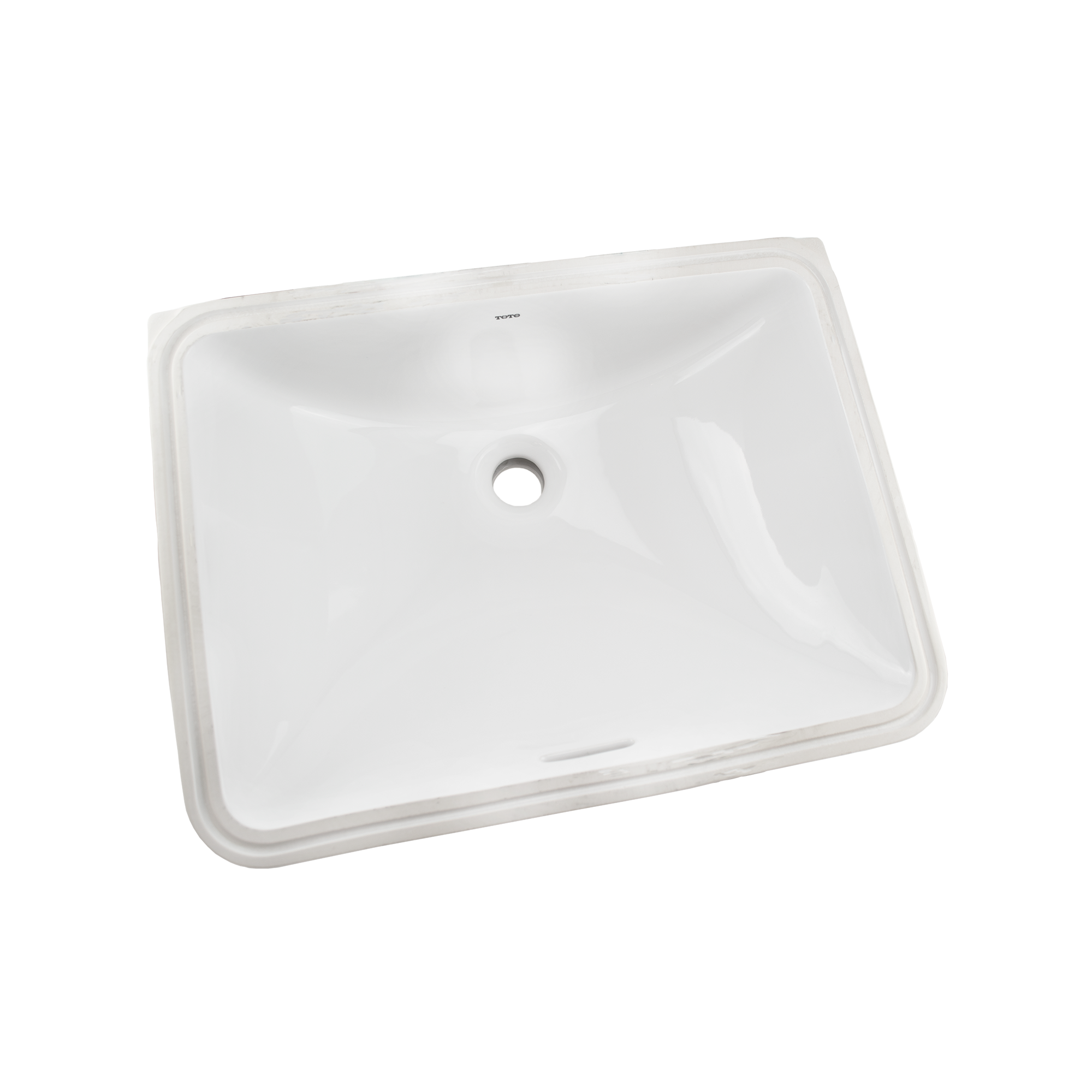TOTO 20" Rectangular Undermount Bathroom Sink with CEFIONTECT, Cotton White - LT1535G#01