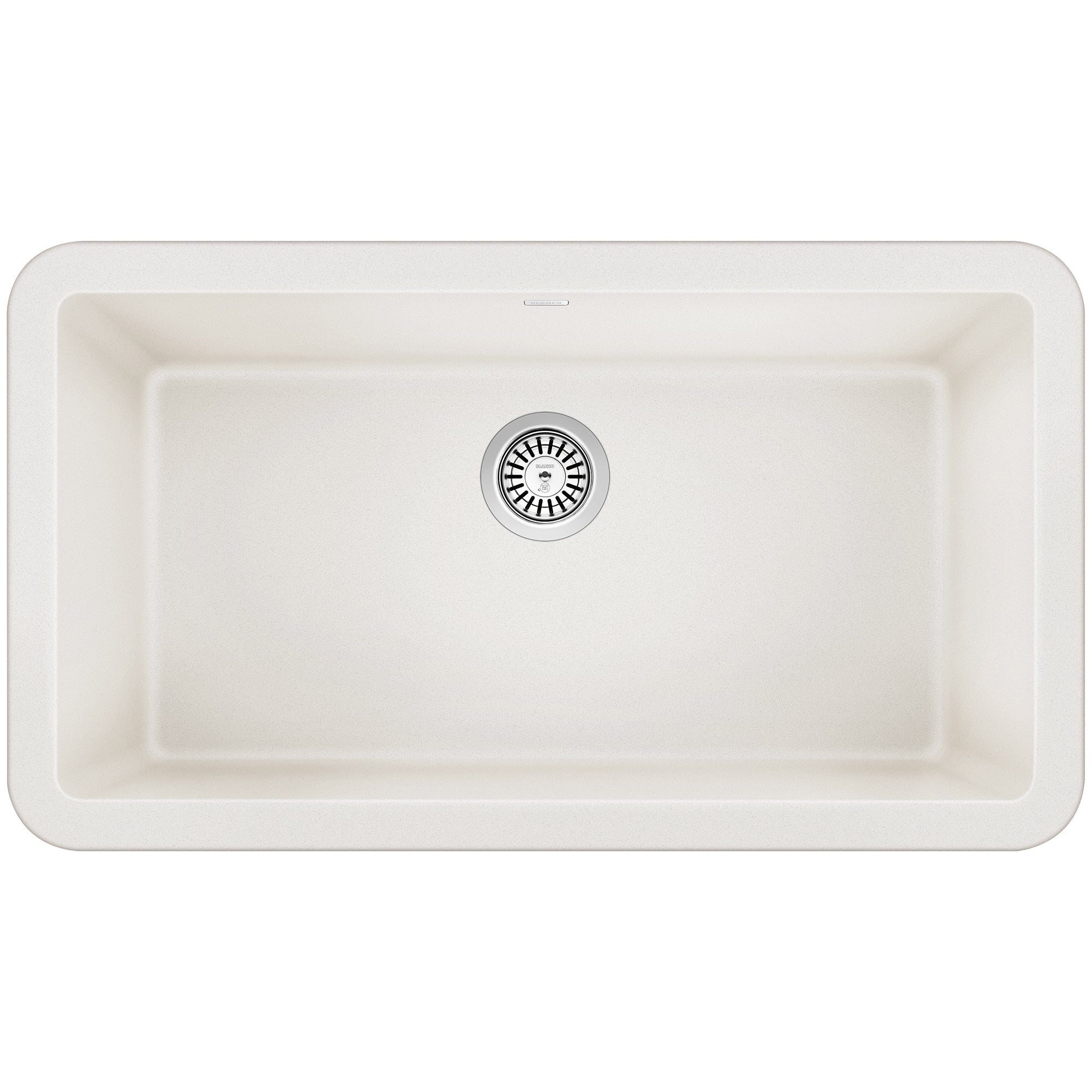Blanco - 401876 - Ikon SILGRANIT 33" Single Bowl Apron-Front Farmhouse Sink - White - Overview Shot 2