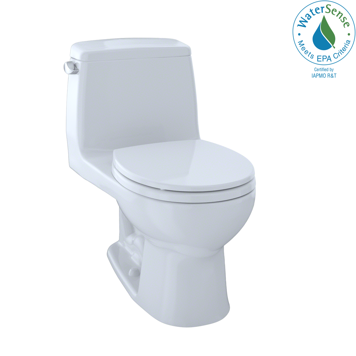 TOTO Eco UltraMax One-Piece Round Bowl 1.28 GPF Toilet, Cotton White - MS853113E#01