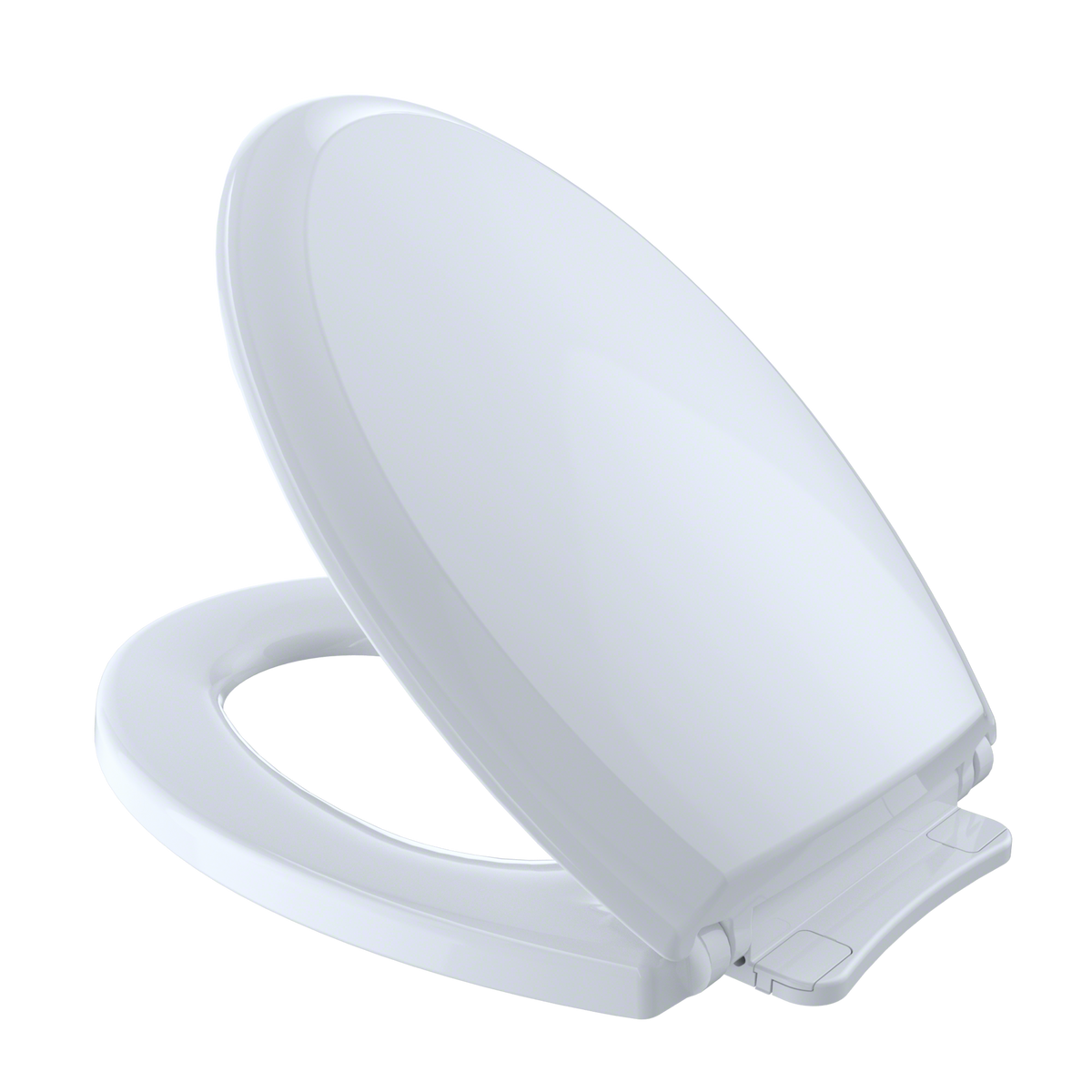 TOTO Guinevere SoftClose Non Slamming, Slow Close Elongated Toilet Seat and Lid, Cotton White - SS224#01