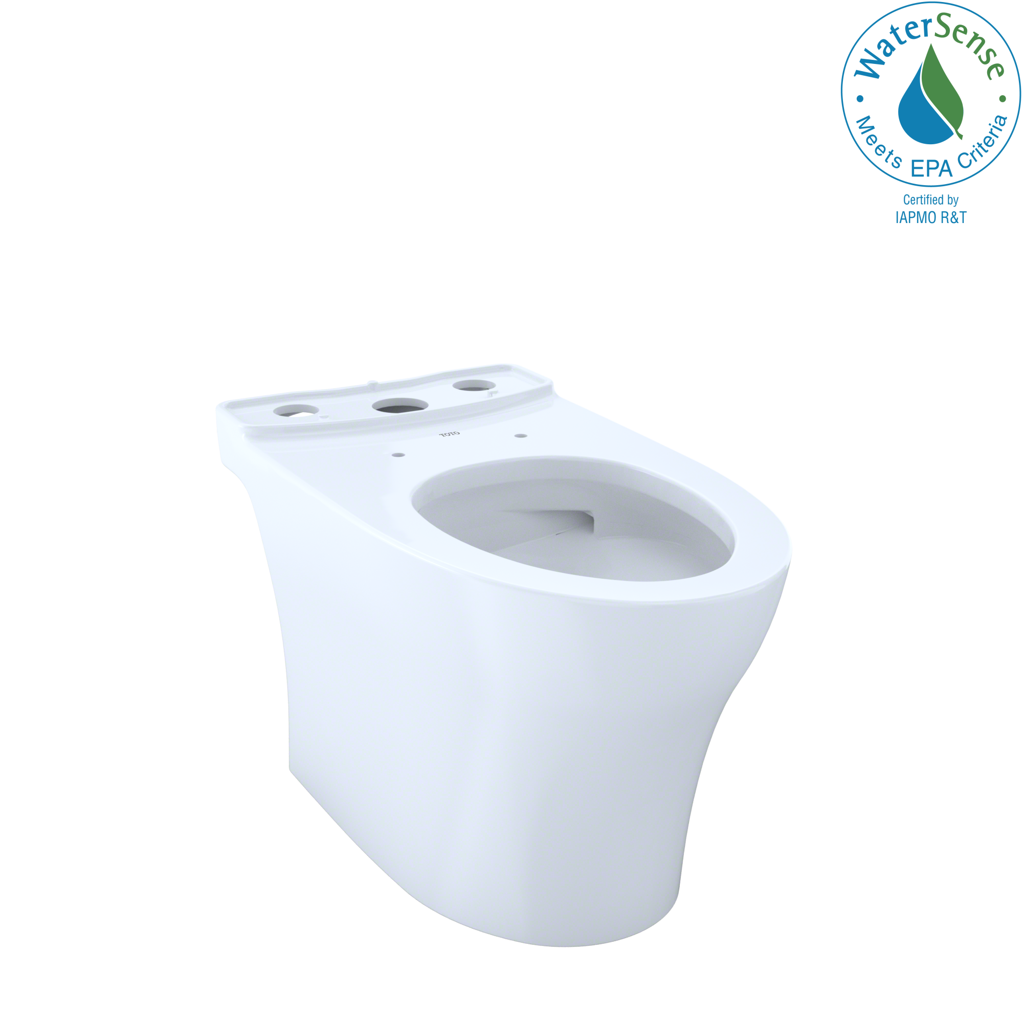 TOTO Aquia IV Elongated Skirted Toilet Bowl with CEFIONTECT, Cotton White - CT446CEGN#01