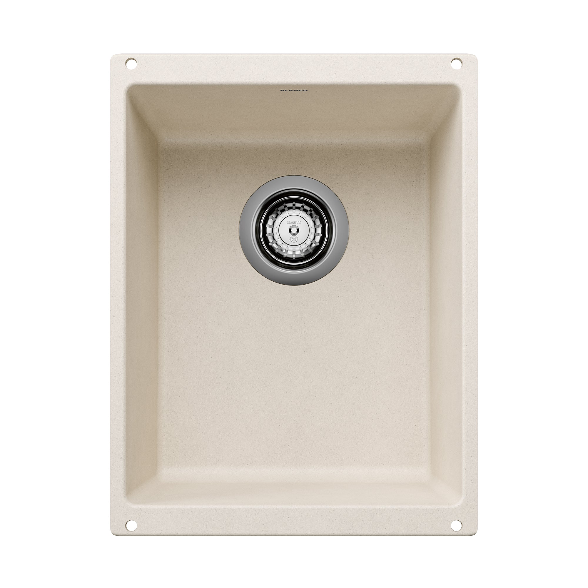 Blanco - 402881 - Precis SILGRANIT 13" Undermount Bar Sink - Soft White