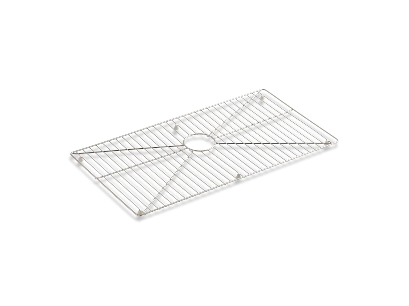 Kohler 6474-ST Vault Stainless steel sink rack, 32" x 16-11/16" for 36" single-bowl apron-front sink