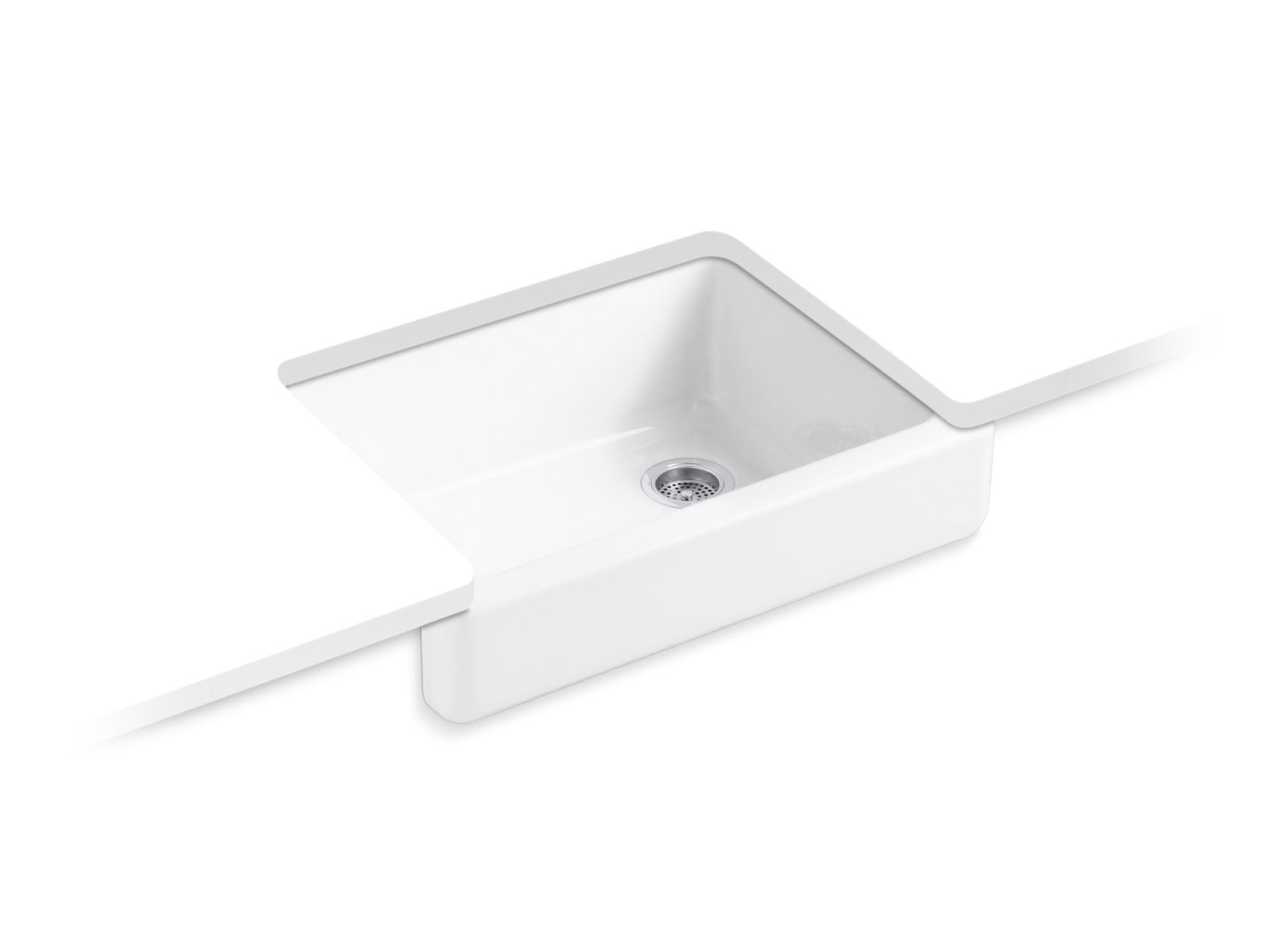 Whitehaven 29-1/2" undermount single-bowl farmhouse kitchen sink
