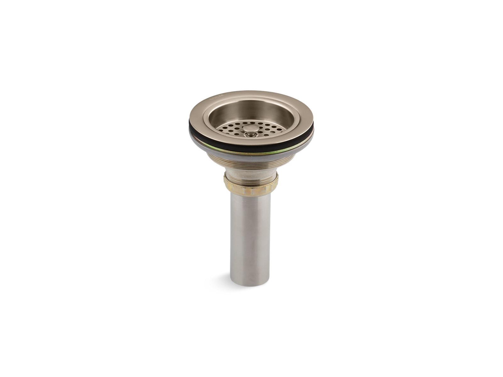 Duostrainer Sink drain and strainer with tailpiece