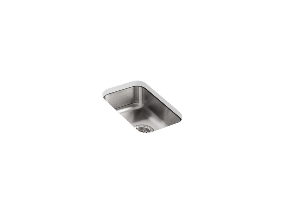 Kohler 3333-NA Undertone 10-3/4" undermount single-bowl kitchen sink