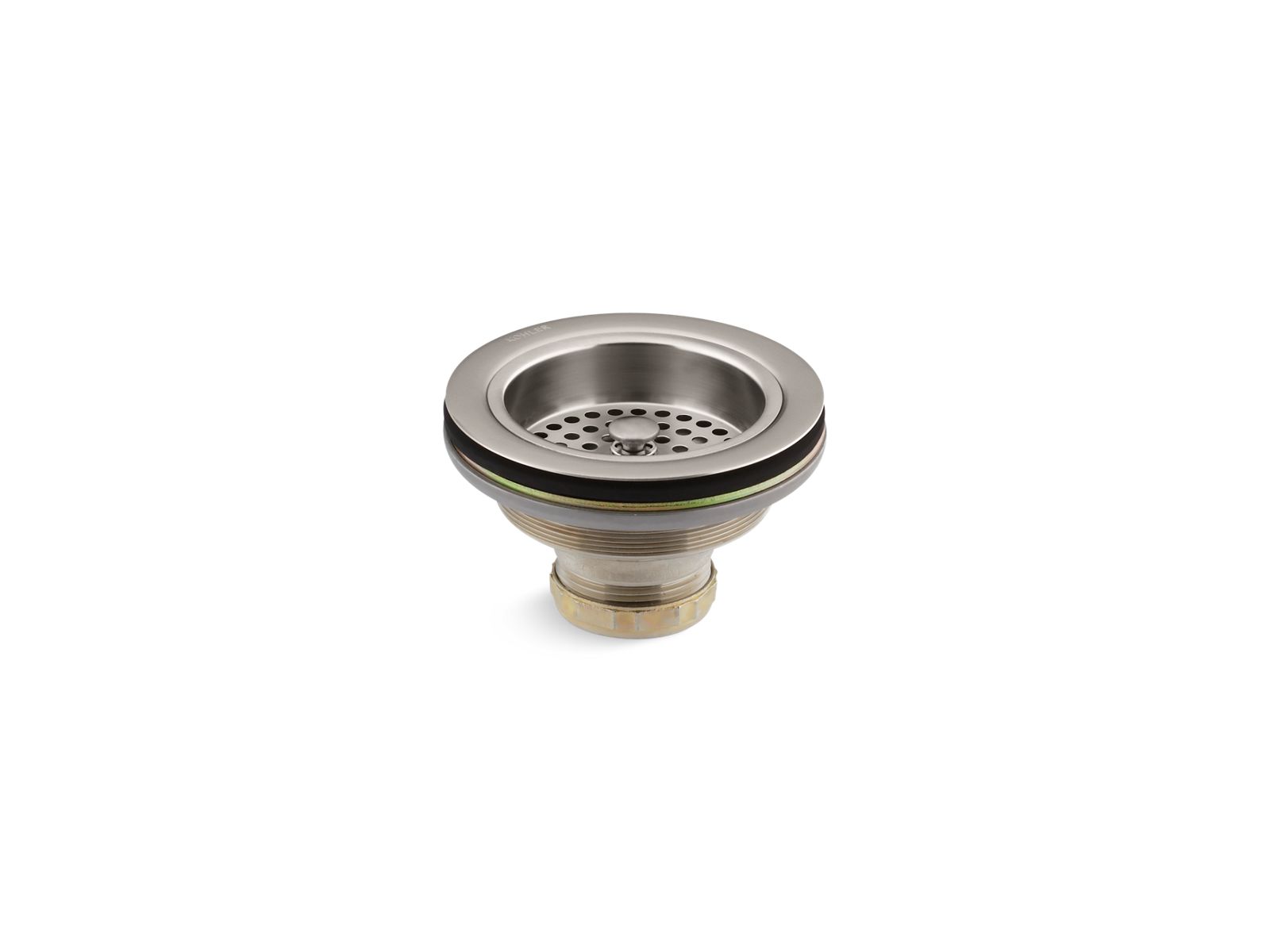 Kohler 8799-VS Duostrainer Sink drain and strainer basket, less tailpiece