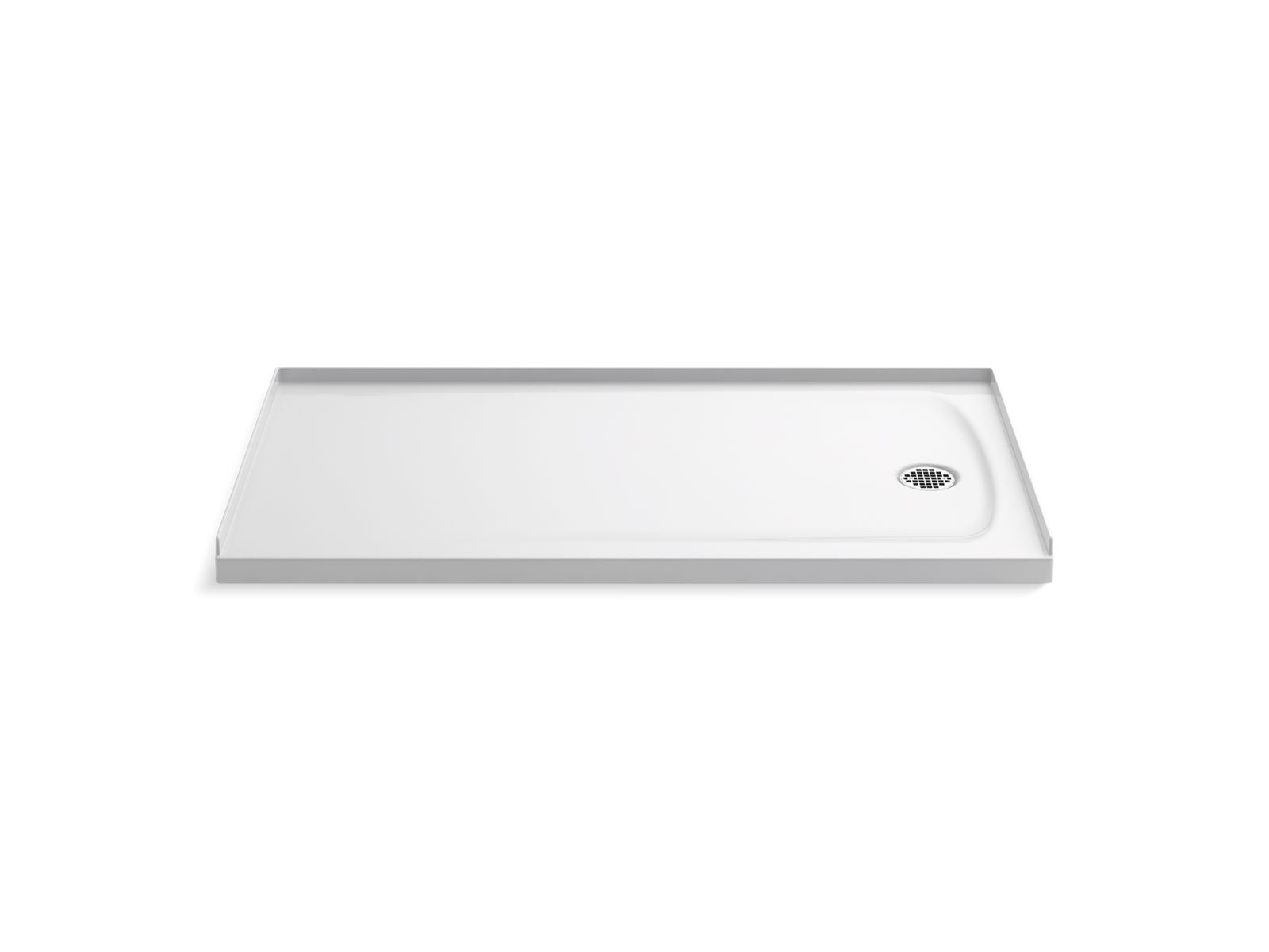 Kohler 1936-0 Ballast 60" x 32" alcove shower base, right drain