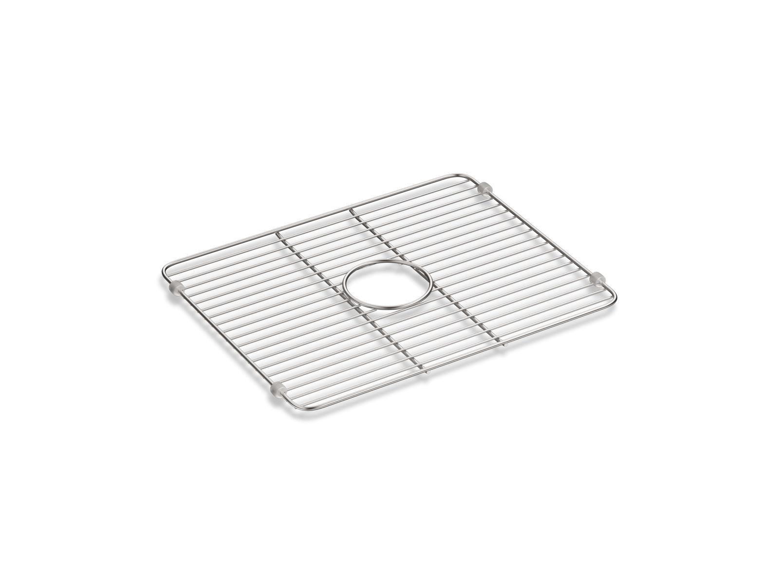 Iron/Tones Stainless steel large sink rack, 18-1/4" x 14-3/8"