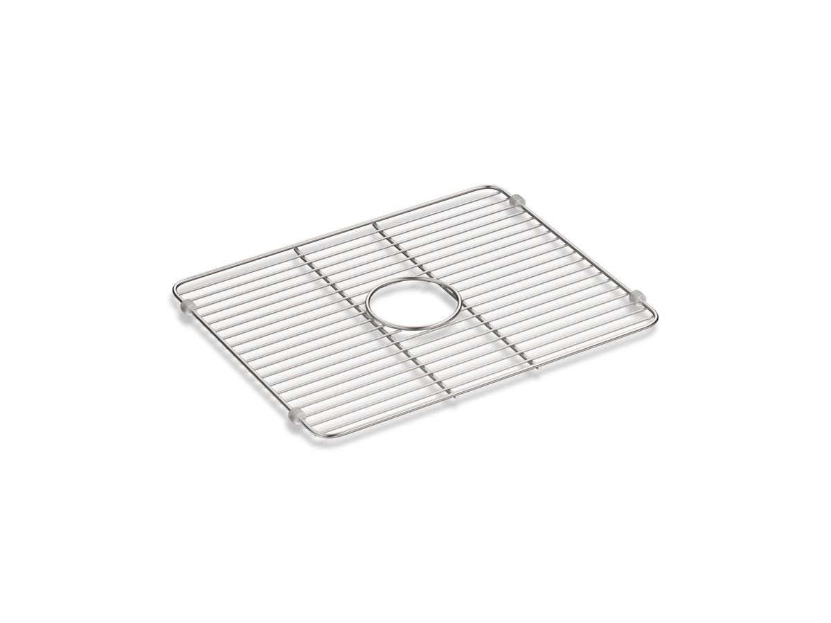 Kohler 5137-ST Iron/Tones Stainless steel large sink rack, 18-1/4" x 14-3/8"
