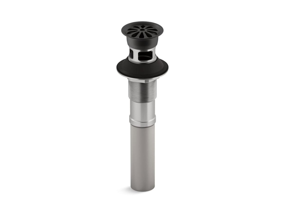 Kohler 7129-A-BL Bathroom sink grid drain with overflow