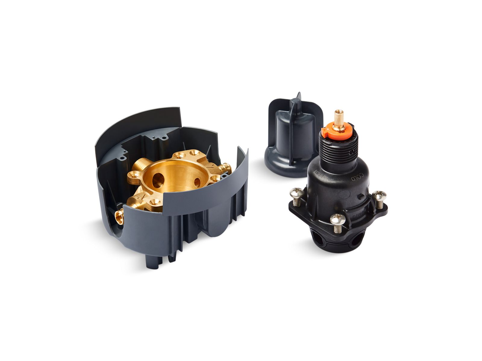 Kohler 8304-PX-NA Rite-Temp Pressure-balancing valve body and cartridge kit with PEX crimp connections
