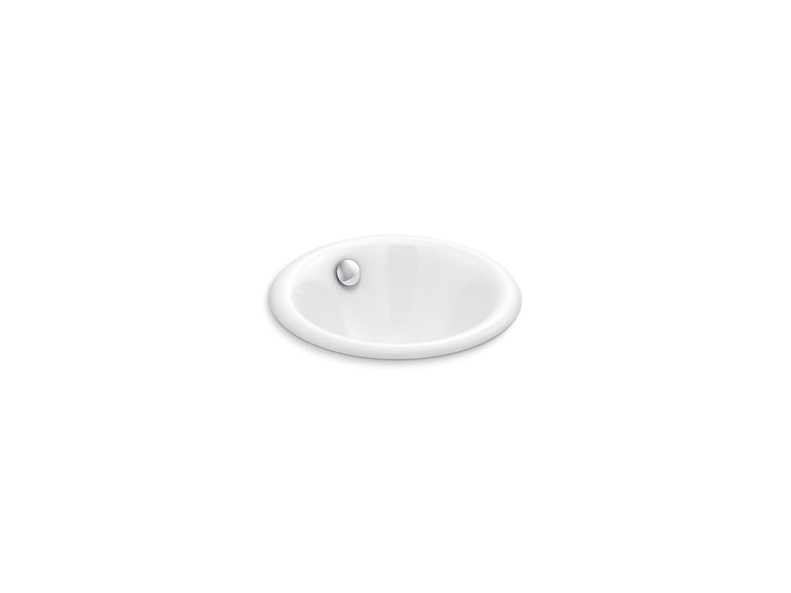 Iron Plains 12" round drop-in/undermount/vessel bathroom sink