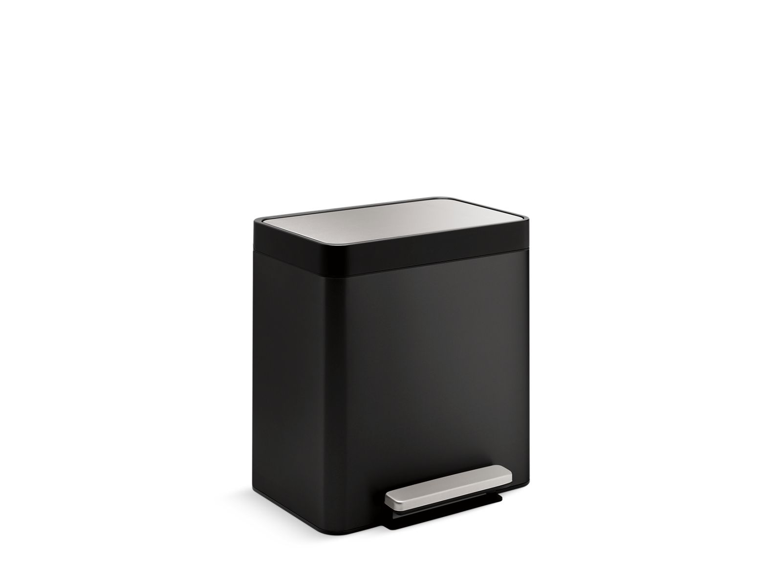 8-gallon stainless steel step trash can