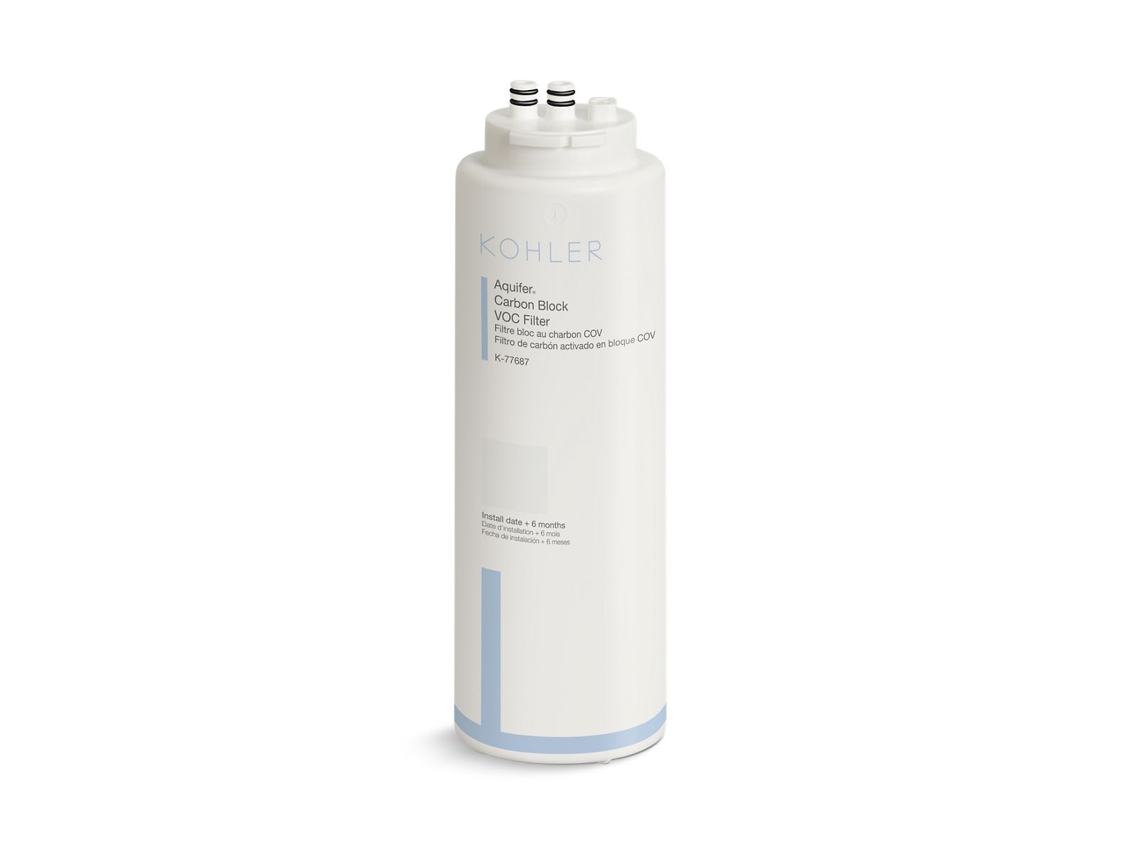 Kohler 77687-NA Aquifer Single replacement filter cartridge