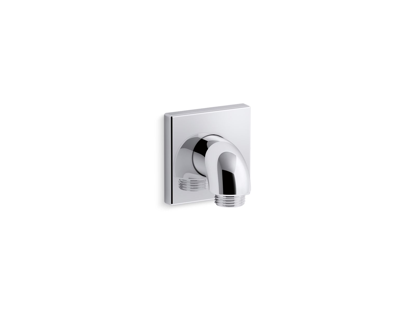 Kohler 22175-CP Loure Wall-mount supply elbow with check valve
