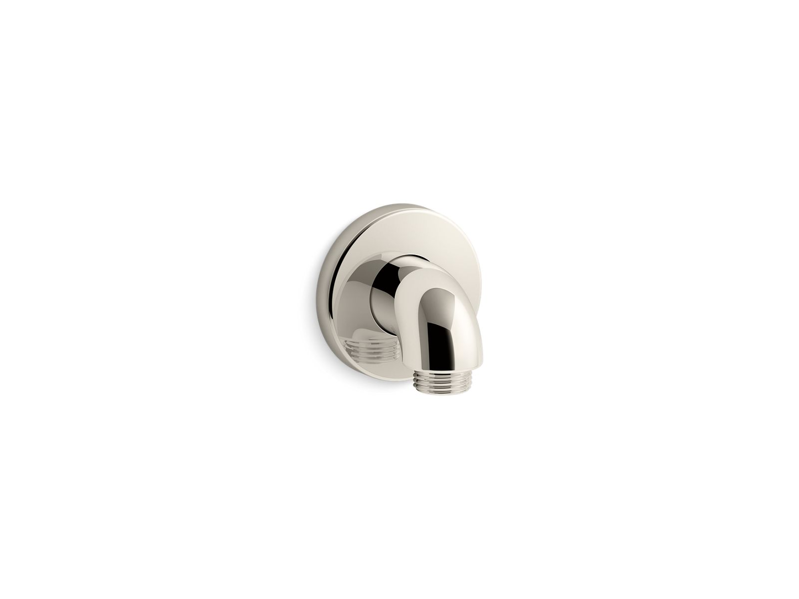 Purist Stillness Wall-mount supply elbow with check valve