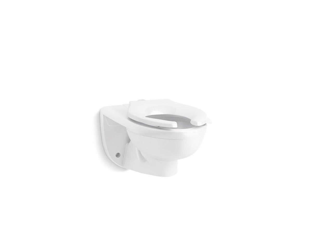 Kohler 84325-0 Kingston Ultra Wall-mount top spud flushometer bowl