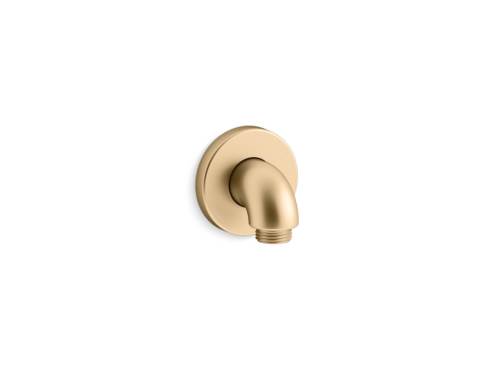 Purist Stillness Wall-mount supply elbow with check valve