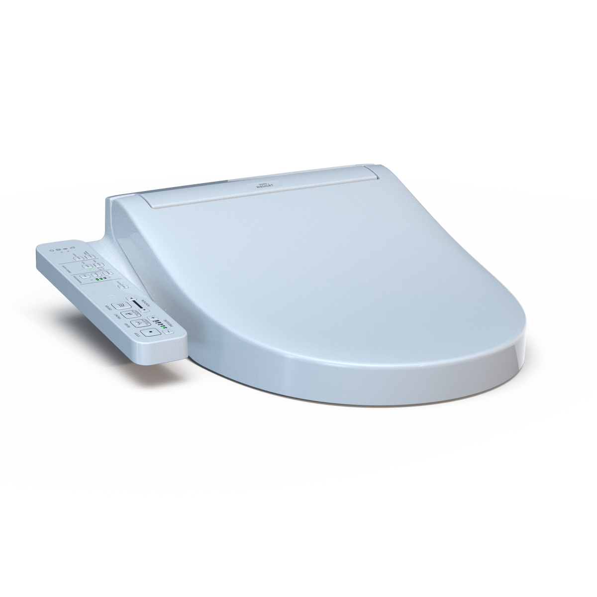 TOTO WASHLET KC2 Electronic Bidet Toilet Seat with Heated Seat and SoftClose Lid, Round, Cotton White - SW3023#01