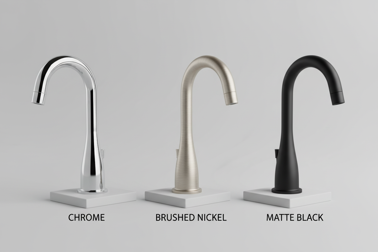 Chrome vs. Brushed Nickel vs. Matte Black: Which Finish is Right for You?