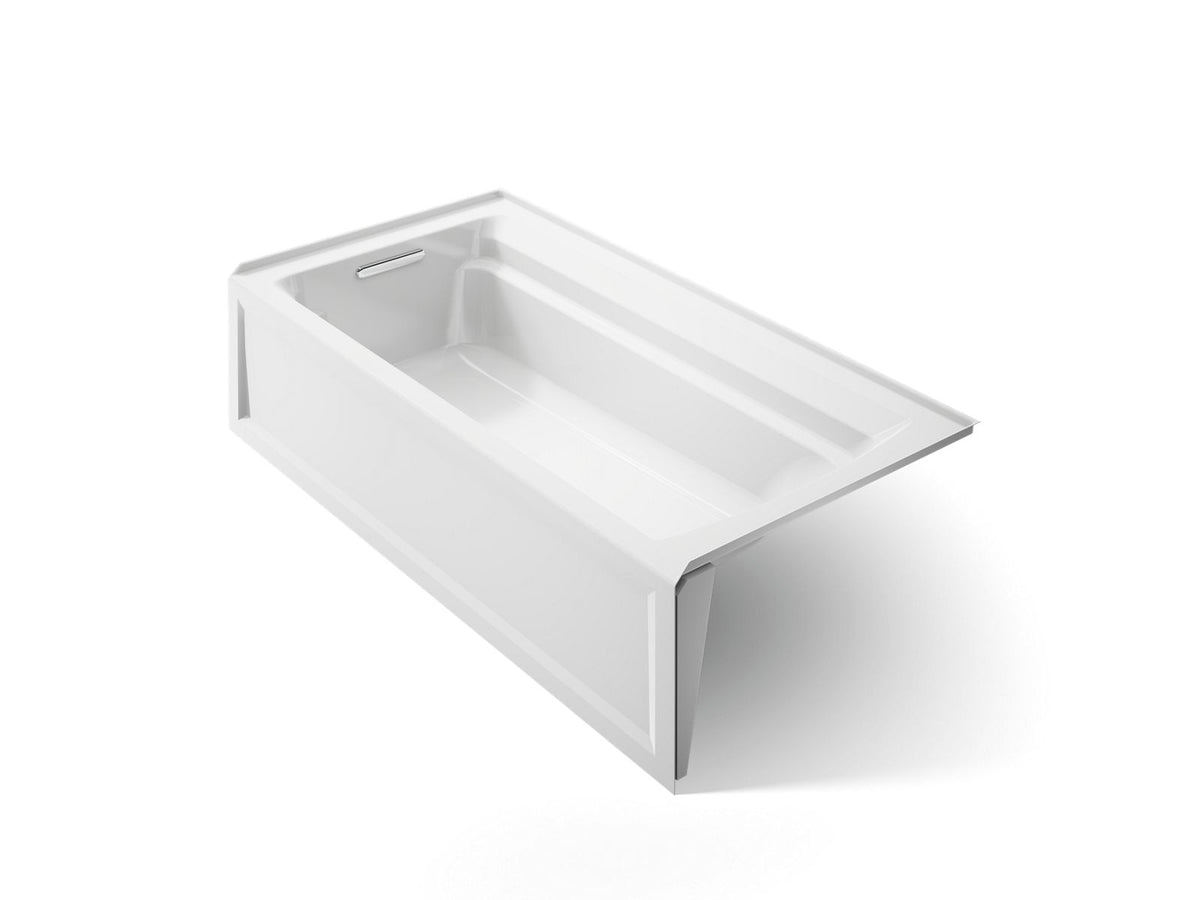 Kohler 1125-LA-0 Archer 72" x 36" alcove bath, left drain