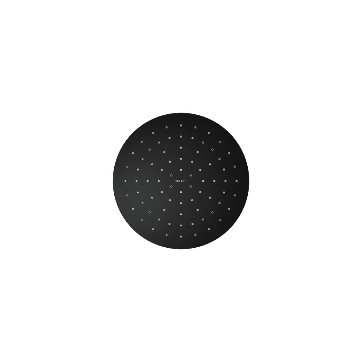 Kohler 13688-BL Contemporary Round 8" single-function rainhead, 2.5 gpm