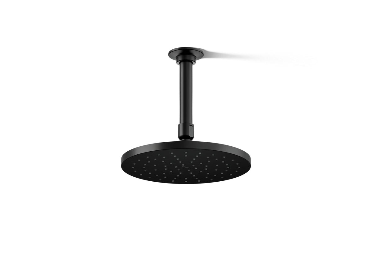 Kohler 13688-BL Contemporary Round 8" single-function rainhead, 2.5 gpm