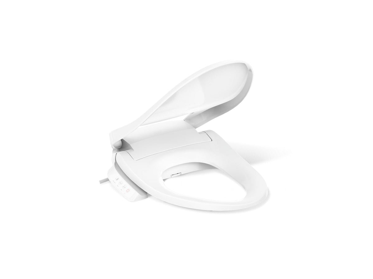 Kohler 18751-0 PureWash E525 Elongated bidet toilet seat