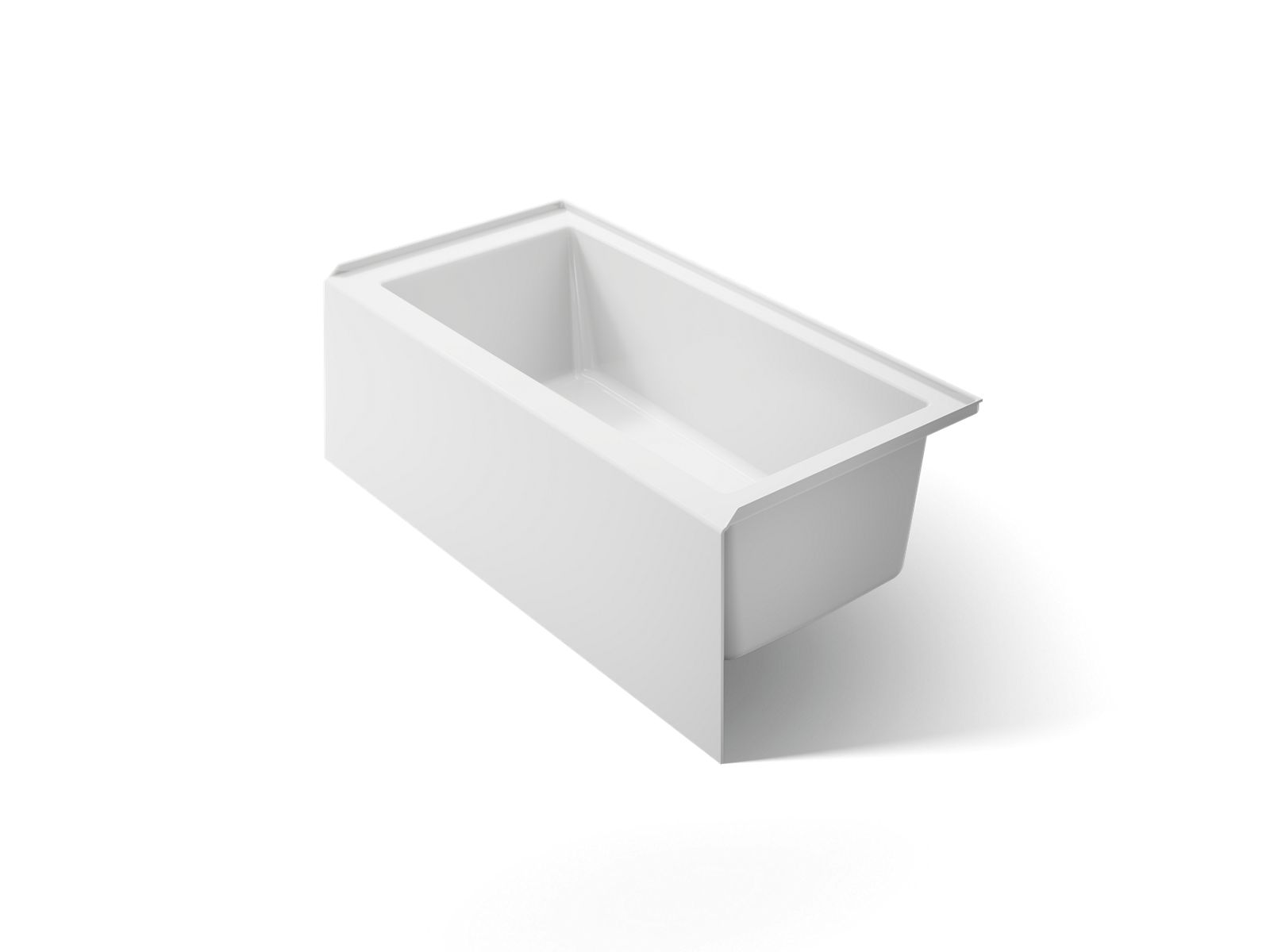 Kohler 1956-RA-0 Underscore 60" x 30" alcove bath right drain