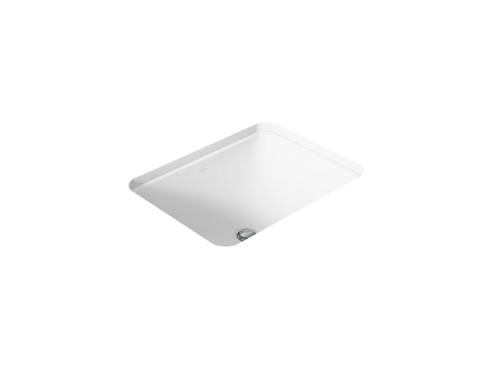 Kohler 20000-0 Caxton 20-1/2" rectangular undermount bathroom sink