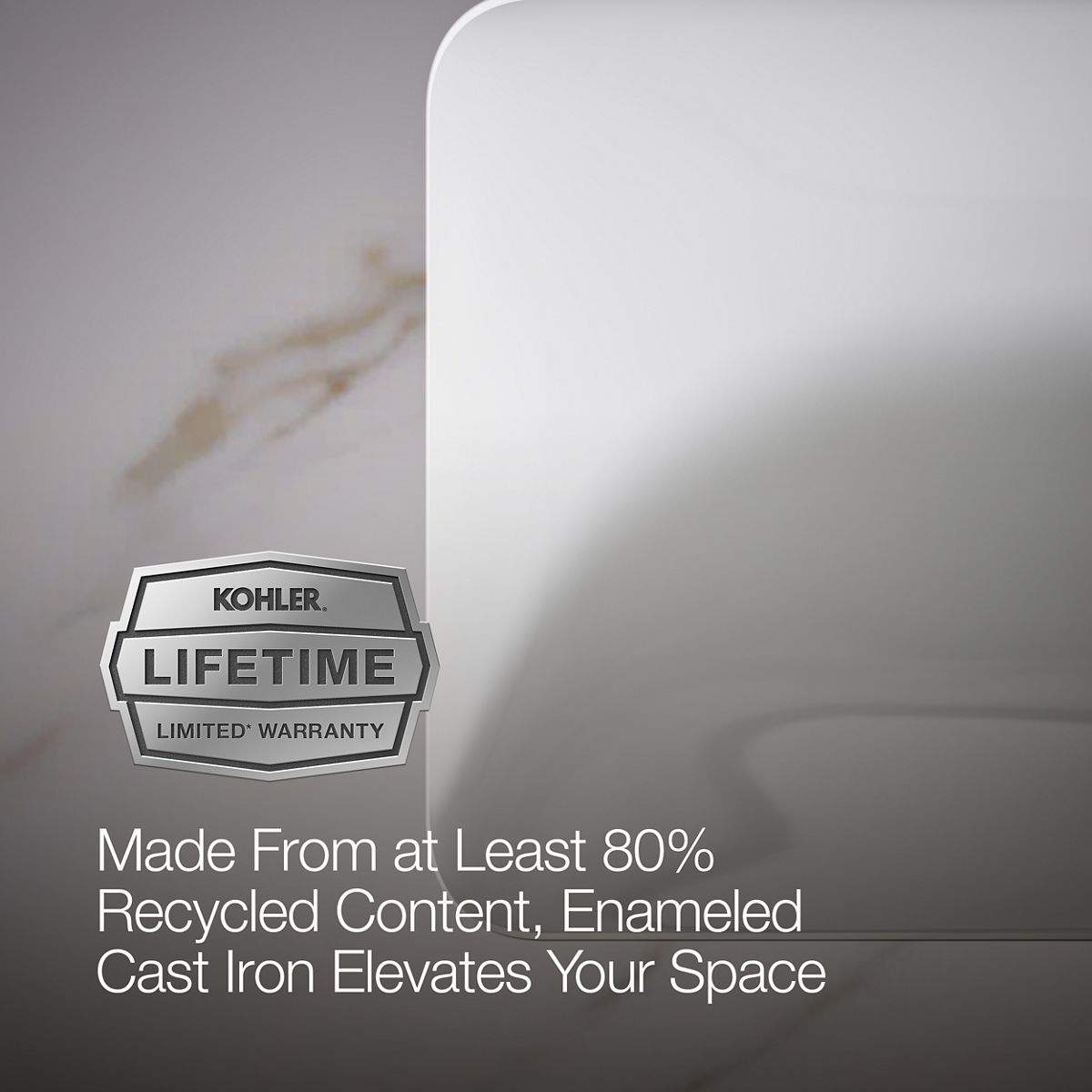 Iron Plains 30" rectangular drop-in/undermount bathroom sink