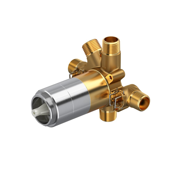 Riobel R45 Rough-In Body 1/2" 3-Way T&P MNPT