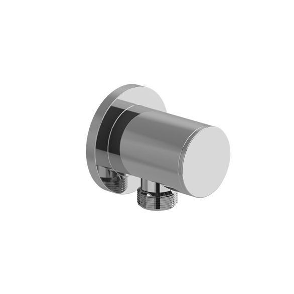 Riobel 775C Elbow 2-1/4" 1/2" Round Supply Adjustable Depth FNPT-MNPT F/Hand Shower Chrome
