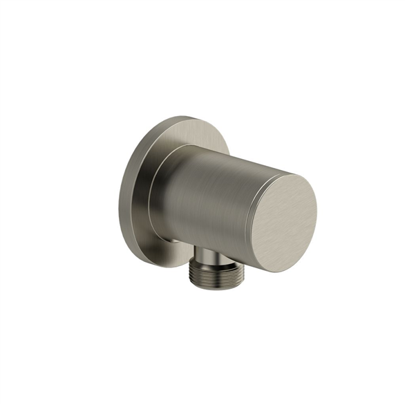 Riobel 775BN Elbow 2-1/4" 1/2" Round Supply Adjustable Depth FNPT-MNPT F/Hand Shower Nickel