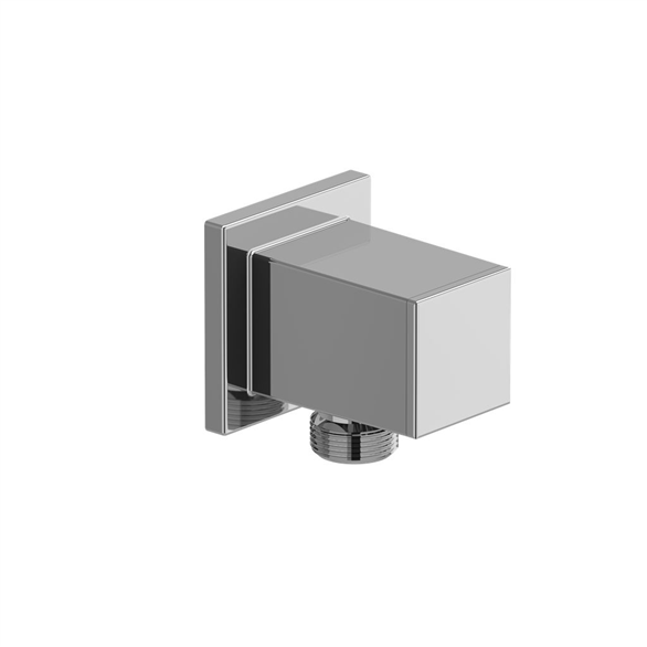 Riobel 774C Elbow 2-1/4" 1/2" Square Supply Adjustable Depth FNPT-MNPT F/Hand Shower Chrome