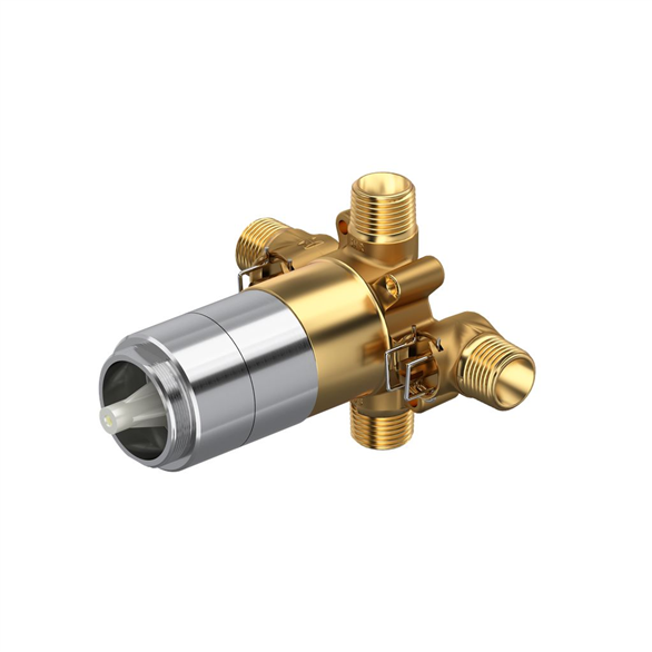 Riobel R23 Rough-In Body 1/2" 2-Way T&P NPT