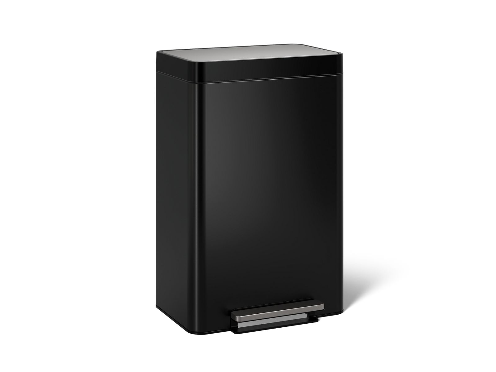 Kohler 20940-BST 13-gallon stainless steel step trash can