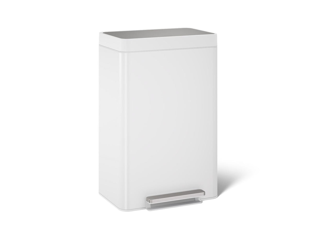 Kohler 20940-STW 13-gallon stainless steel step trash can