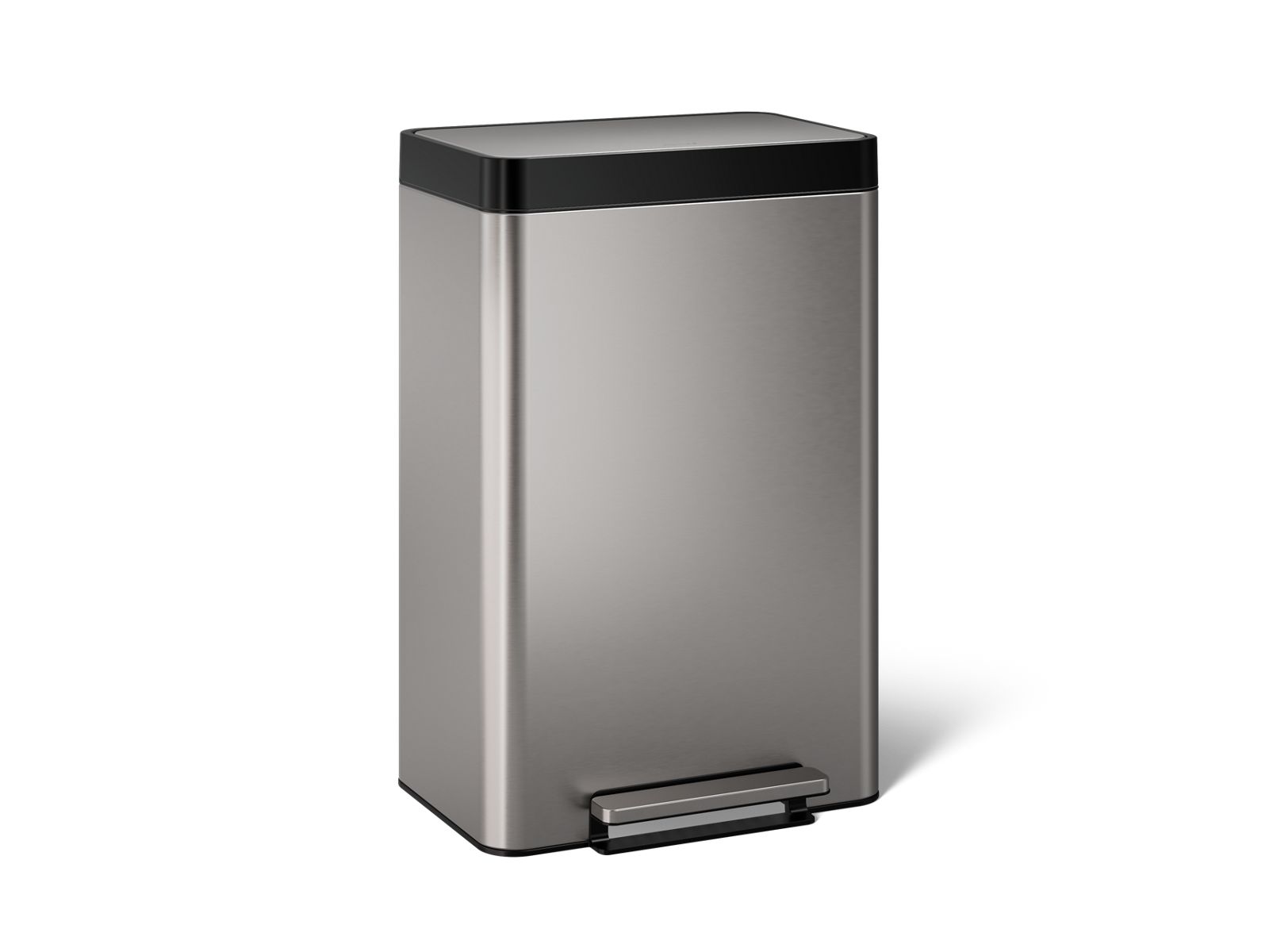 Kohler 20940-ST 13-gallon stainless steel step trash can