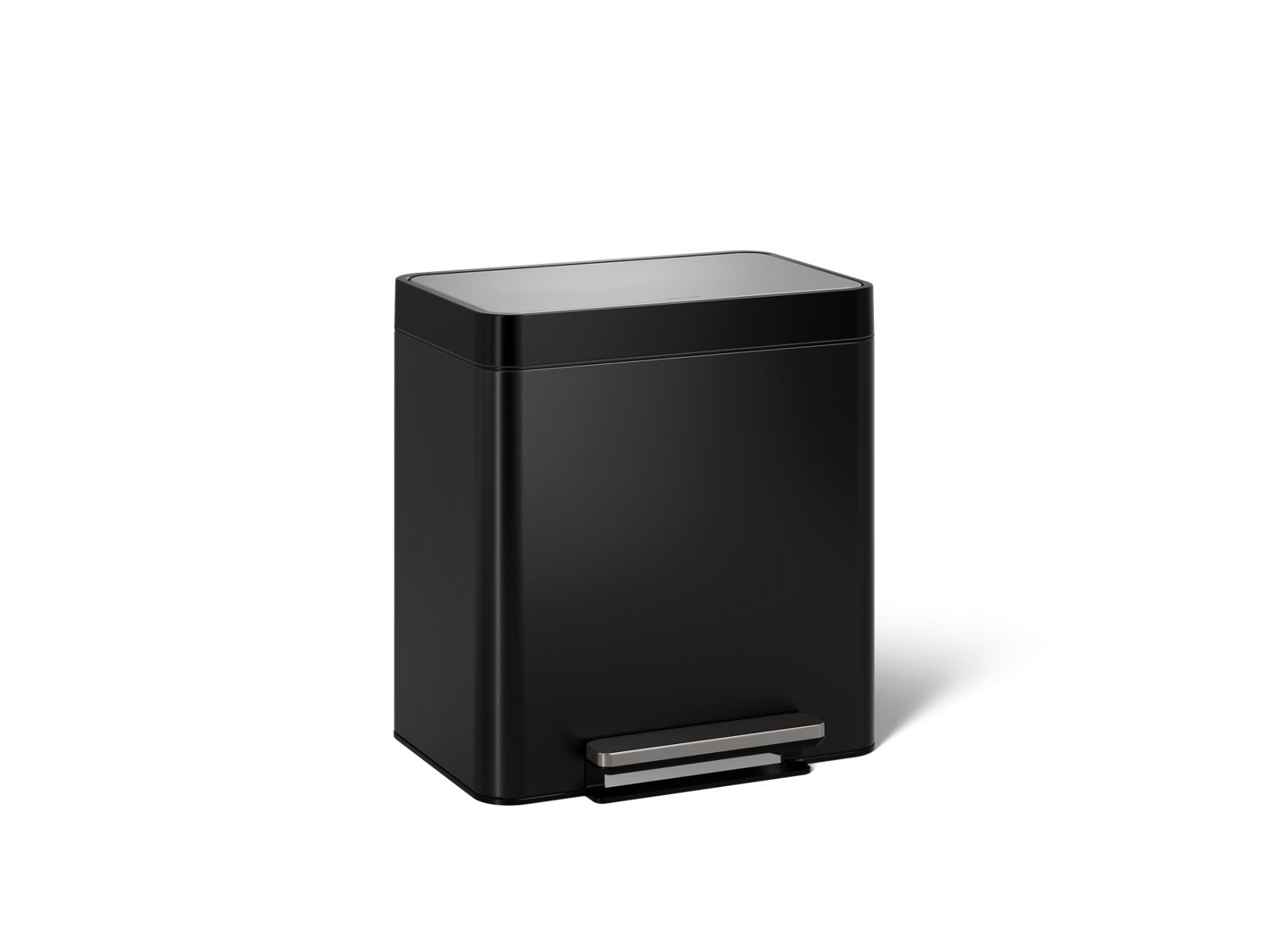 Kohler 20942-BST 8-gallon stainless steel step trash can