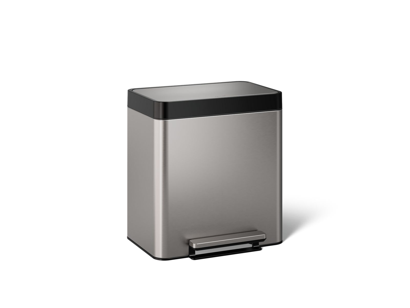 Kohler 20942-ST 8-gallon stainless steel step trash can