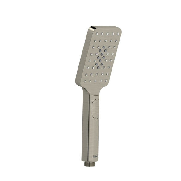 Riobel Zendo 4365BN Hand Shower Rectangular 3F 2.00 GPM W/2-Jet Nickel