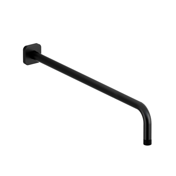 Riobel Salome 573BK Shower Arm 20" 20" Round W/FLG Black