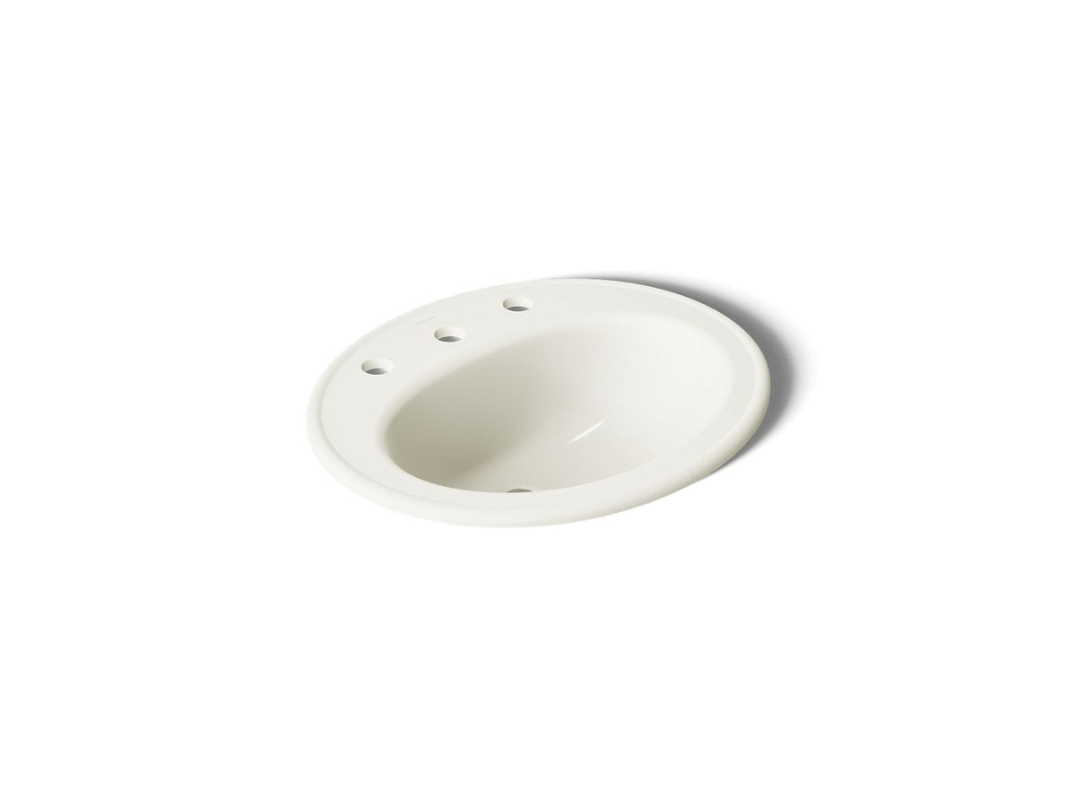 Kohler 2196-8-96 Pennington 20-1/4" oval drop-in bathroom sink