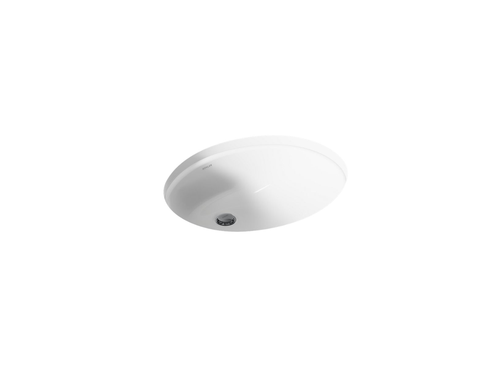 Kohler 2210-0 Caxton 19-1/4" oval undermount bathroom sink